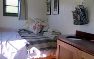 Shepherd's Hut interior